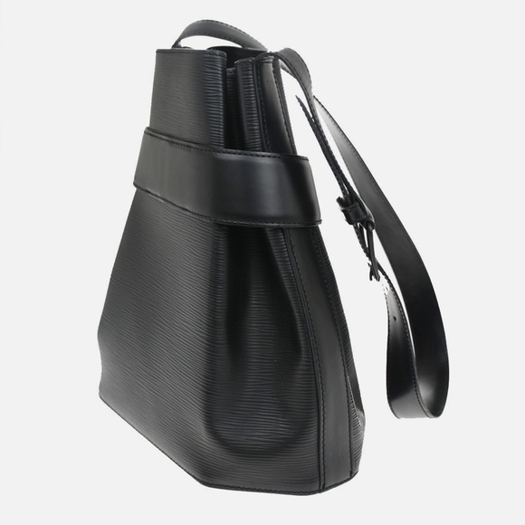 Louis Vuitton Epi Leather Sac De Paule Logo Black Bucket Bag - Picture 4 of 5